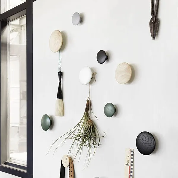 MUUTO The Dots Wall Hook, White
