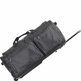 Shop Todays Picks Mega Savings Now Netpack 30" Max Load Ballistic Wheeled Duffel (Black)