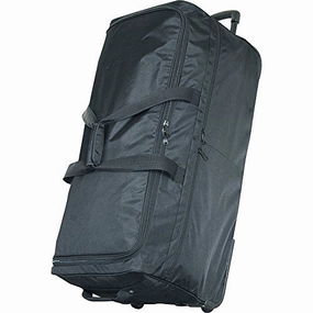 Netpack 40" Ultra Simple Wheeled Duffel (Black) Save Big Online