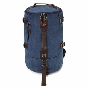 New Mens Vintage Novelty Brown Canvas Duffel Backpack Camping Gym Shoulder Bag Luggage Hand Bag Today Only Steal