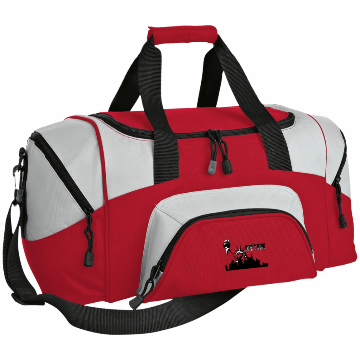New York New York - Travel Experts Colorblock Sport Duffel Bag Todays Special Savings