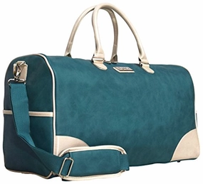 Nicole Miller Sharon City Duffel Bags (Teal) Big Price Drop Steal Todays Offer