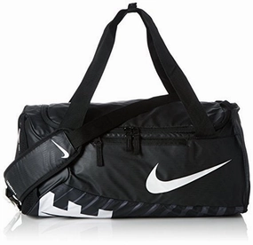Nike Alpha Adapt Crossbody Medium Duffel Bag Black/Black/White Big Savings Alert