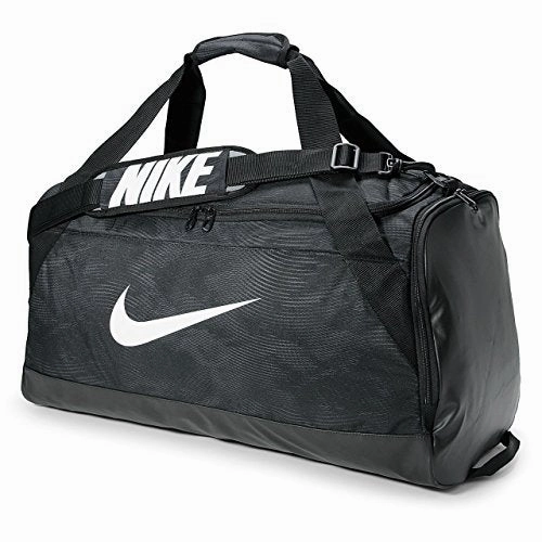Nike Brasilia 6 Duffel Bag Black/White Size Medium Shop the Savings Now Flash Sale Now