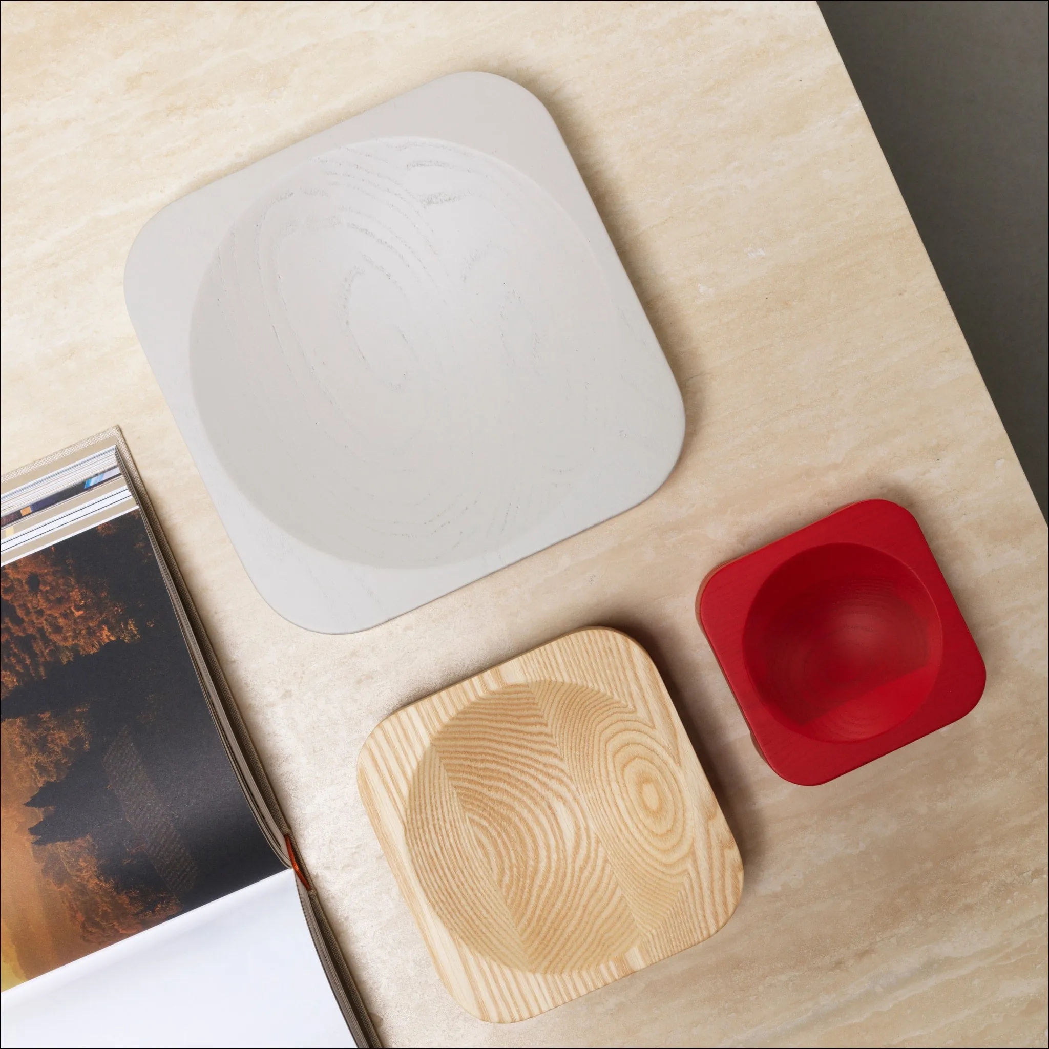 NORMANN COPENHAGEN Chub Bowl, Small, Red
