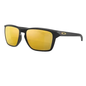 Daily Clearance Deal Price Drop Alert Oakley Oo9448 Sylas 24K Gold Polarized Sunglasses - Matte Black Frame