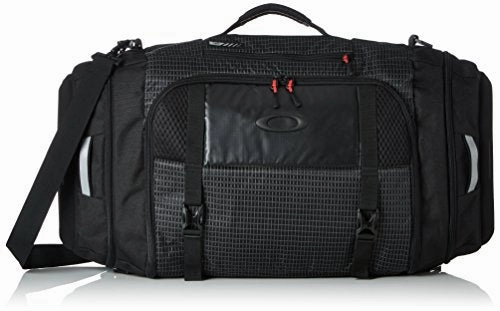 Oakley Mens Link Duffel Bag One Size Jet Black Steal Todays Offer