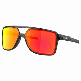 Oakley Oo9147 Castel 914705 Prizm Ruby - Matte Grey Smoke Save Big Online
