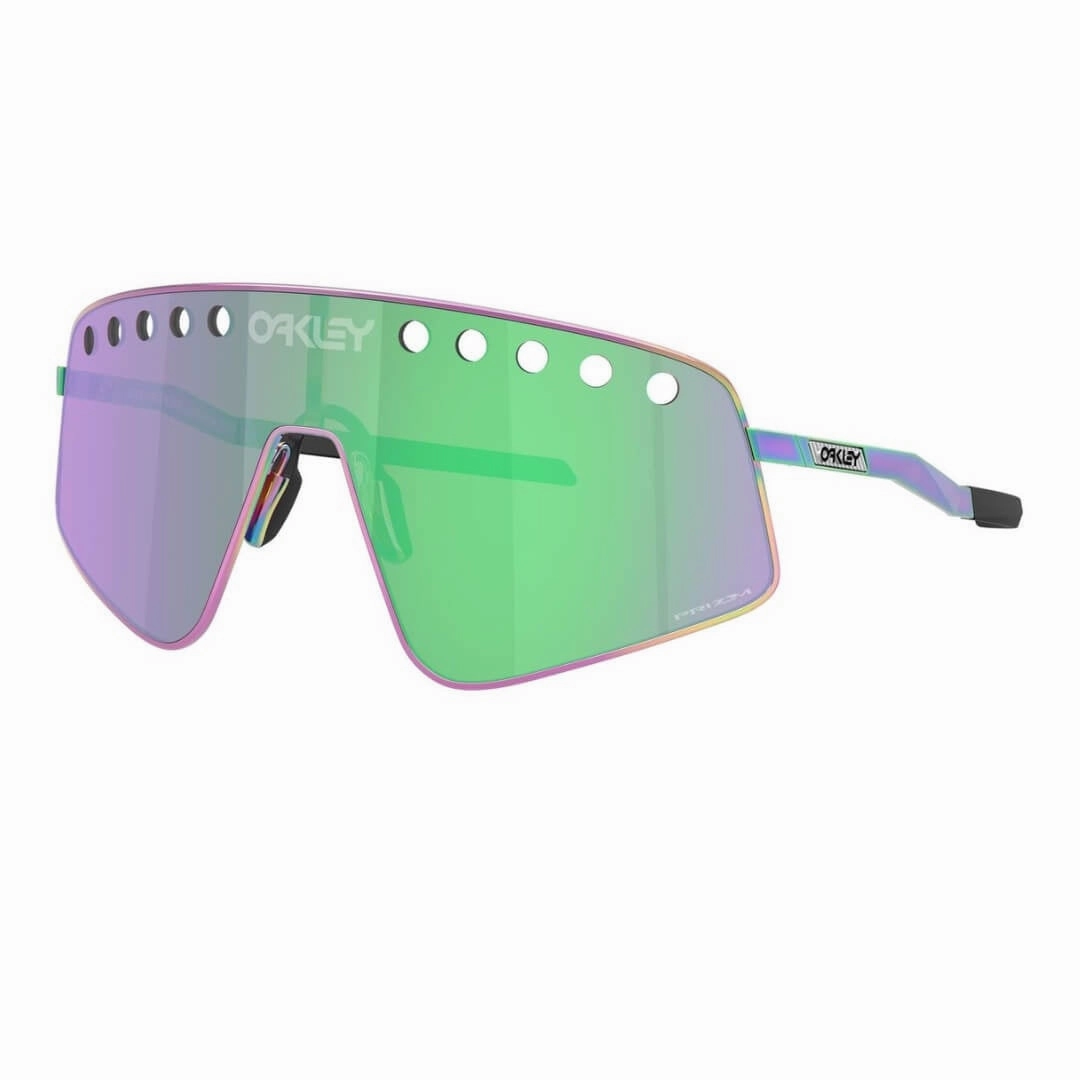 Limited Stock Hot Deal Oakley Sutro Ti Sweep Oo6025-0538 - Polished Oil Slick Prizm Road Jade