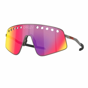 Oakley Sutro Ti Sweep Oo6025 602503 - Matte Gunmetal Prizm Road Mega Sale Now Grab Your Deal Today