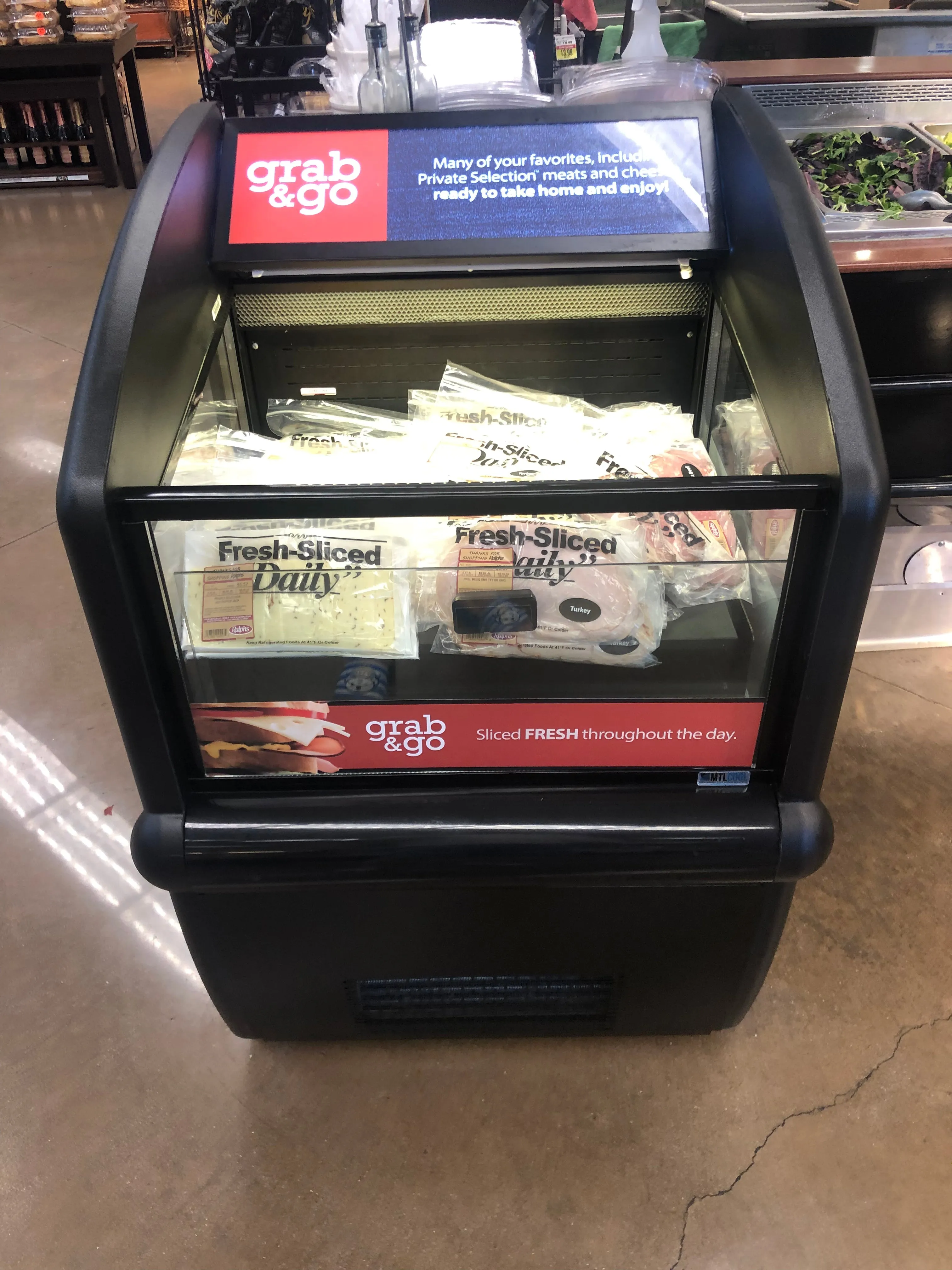 Oasis36'' open top grab&go Merchandiser refrigerator