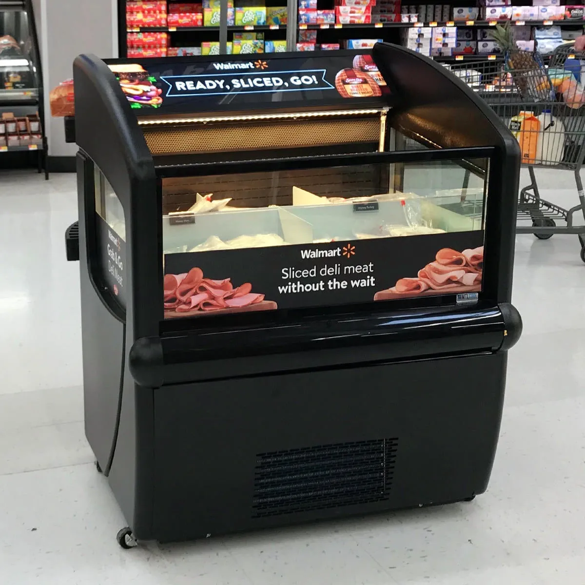 Oasis36'' open top grab&go Merchandiser refrigerator