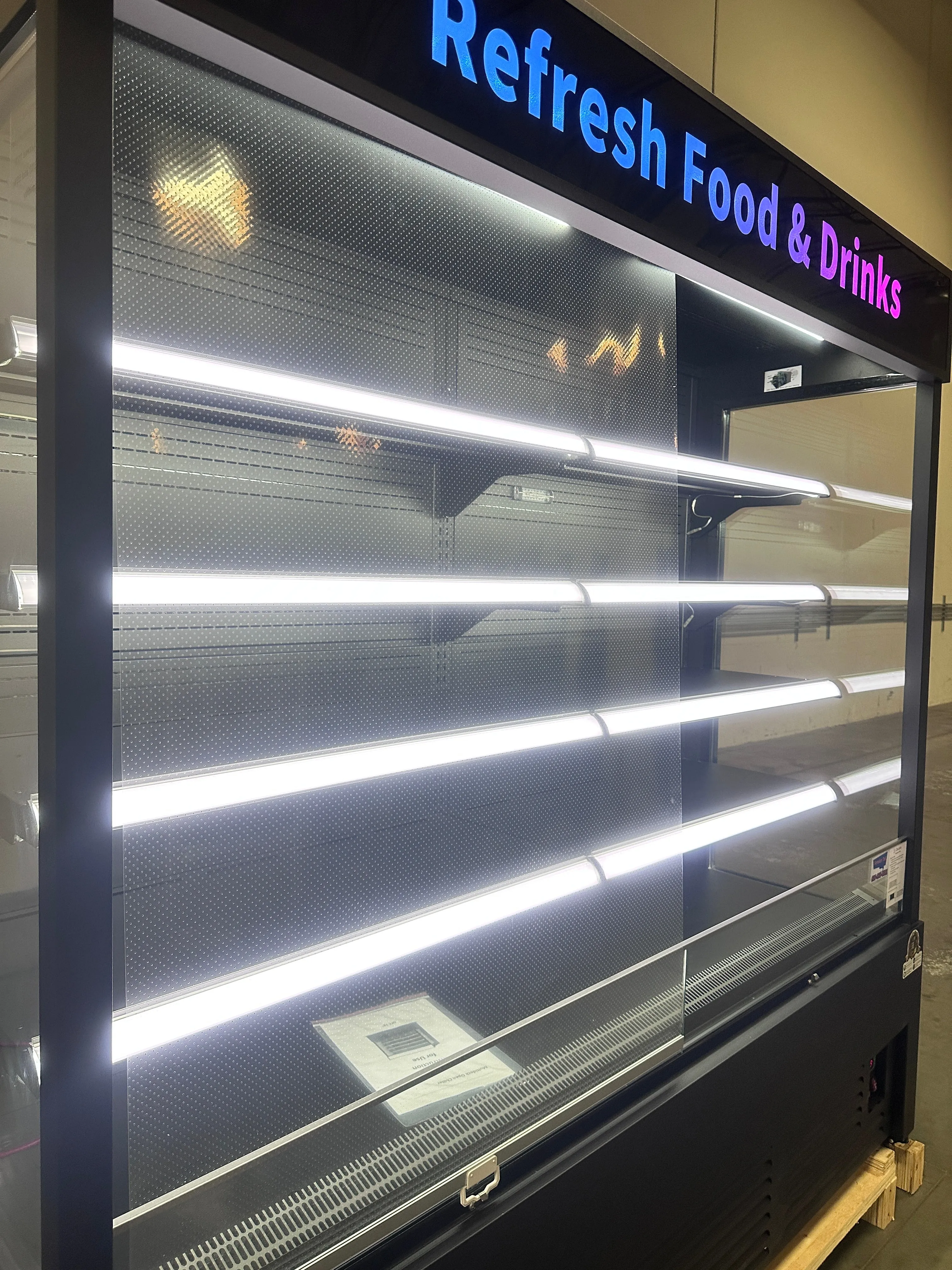 OFC 78???? Open Air Merchandiser Grab and Go Merchandiser Refrigerator Display Cooler