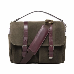 Mega Discount Event Ona Brixton Messenger Bag, Waxed Canvas - Olive