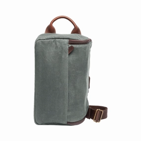 Ona Rockaway Camera Sling, Waxed Canvas - Smoke Online Exclusive Deal Trending Hot Deal