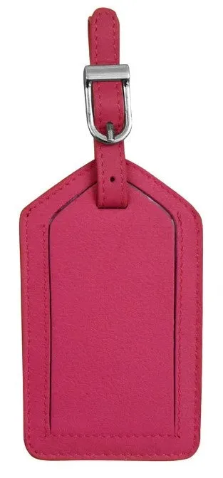 Grab Todays Deal Leather Luggage Tag