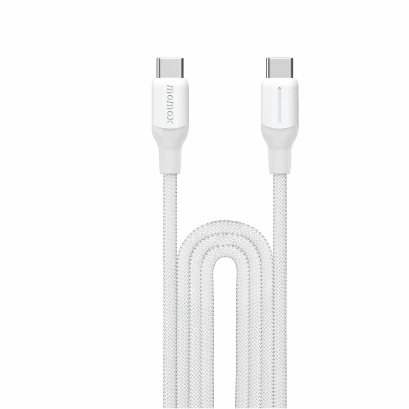 Momax 1-Link Flow | Usb-C To Usb-C Charging   Data Transfer Braided Cable 2.0M 100W Daily Deal Frenzy MustHave Steals