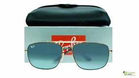 Hot Picks Today Ray-Ban Colonel Rb3560 91023M Tortoise - Blue Lenses (Steel)