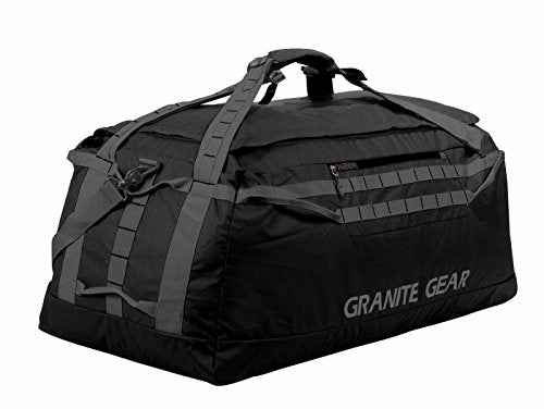 Today Only Discount Save Big Online Granite Gear 36" Packable Duffel - Black/Flint