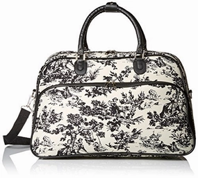 World Traveler 21-Inch Carry-On Shoulder Tote Duffel Bag, Countryside White, One Size Special Occasion Discount