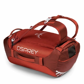 Today Only Special Osprey Packs Transporter 40 Expedition Duffel, Ruffian Red, One Size