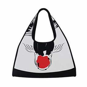 Special Online Offer Oulian Sport Gym Bag Koi Fish Canvas Travel Duffel Bag