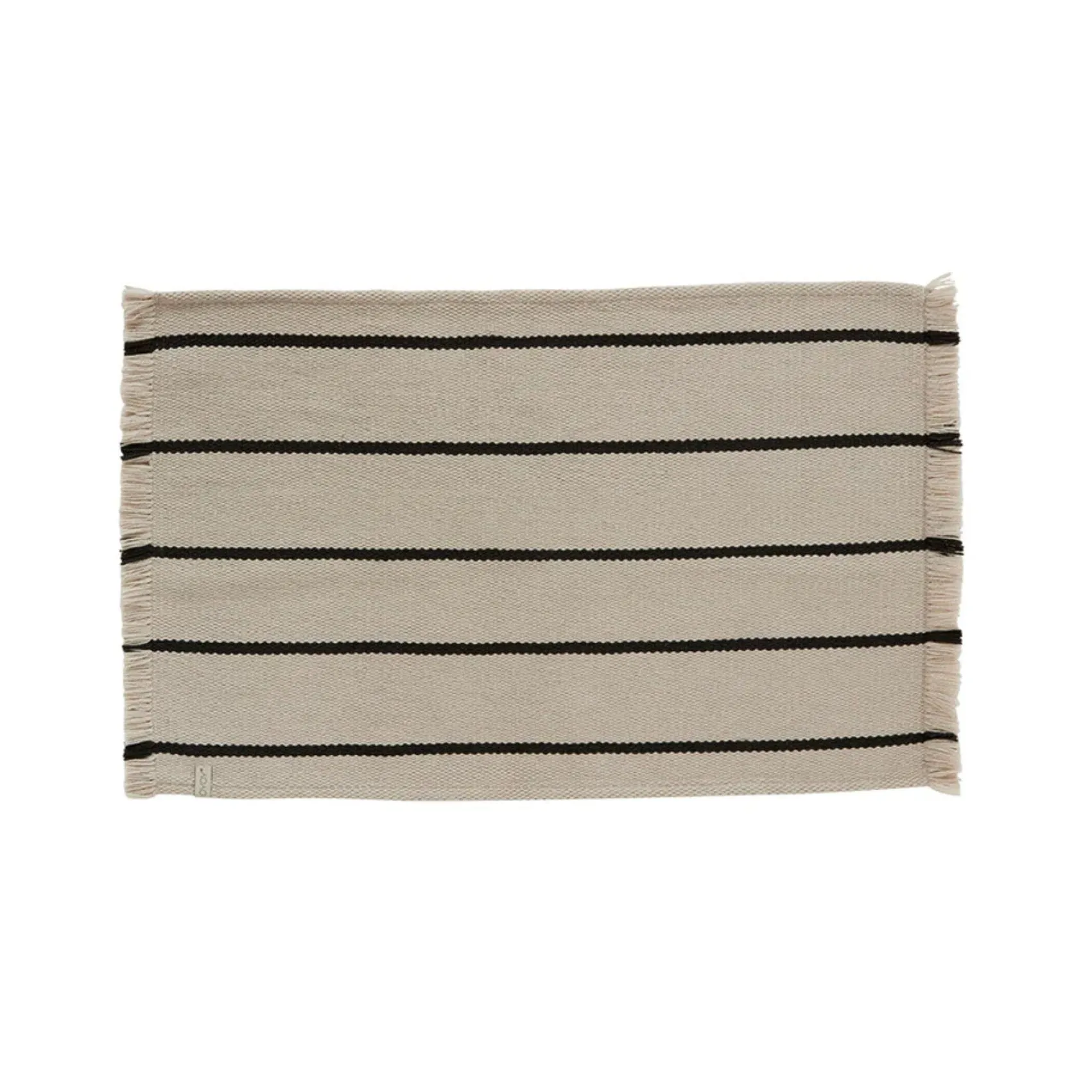 OYOY Lina Bath Mat, Off-White, L100 x W60 cm