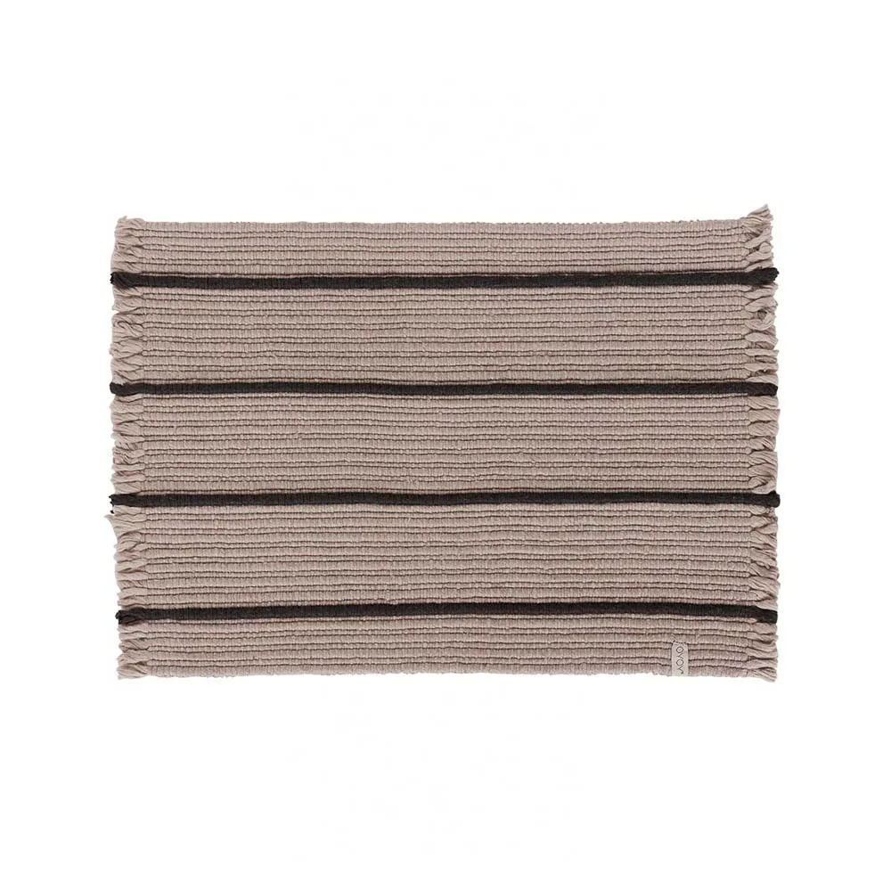 OYOY Putki Recycled Doormat, L76cm, Clay