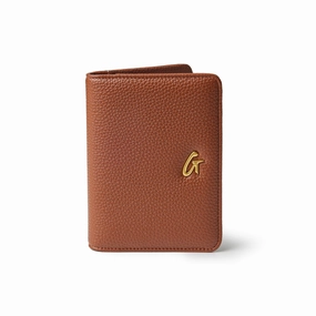 Pebble Passport Holder - Brown Dont Miss This Deal