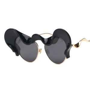 Unique Women'S Fashion Cat Eye Sunglasses -Black,Brown,Silver,Rose Gold Mega Sale Now