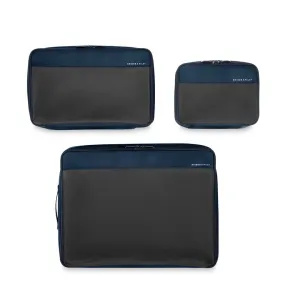 Limited Time Sale Check-In Packing Cube Set - Navy