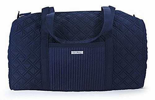 Vera Bradley Luggage Women'S Large Duffel Classic Navy Duffel Bag Big Clearance Event