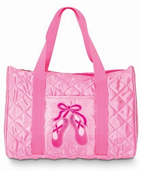Pink Quilted Satin Duffel Steal the Deal Now Hot Sale Today