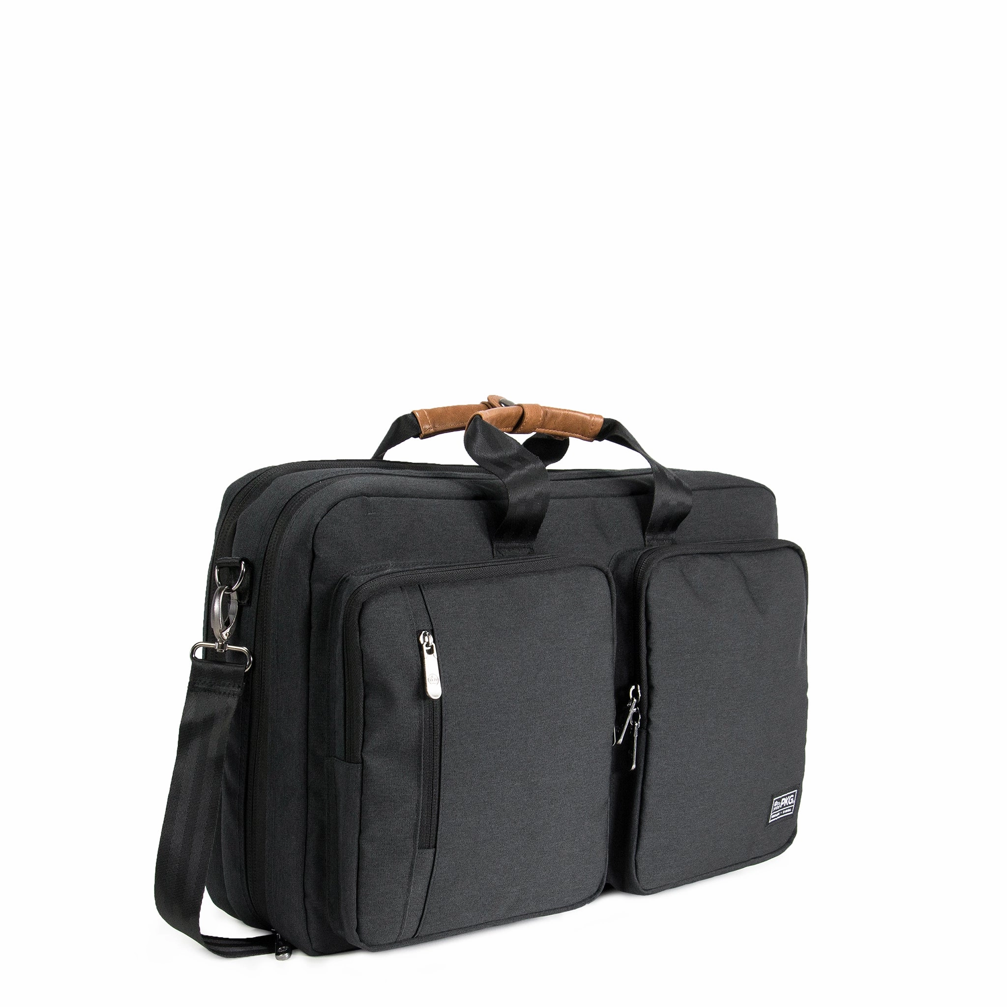 Pkg Trenton 31L Recycled Messenger Convertible To Backpack With Garment Compartment Gift Sale Event Shop the Savings Now