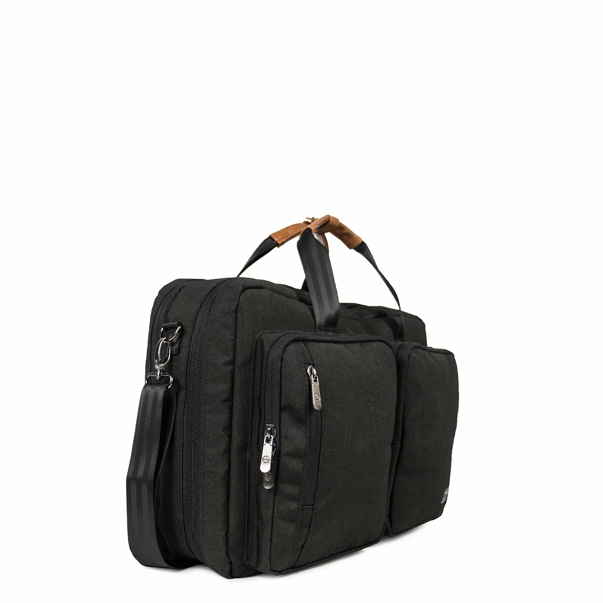 Pkg Trenton 31L Recycled Messenger Convertible To Backpack With Garment Compartment Hot Savings Alert GiftWorthy Sale