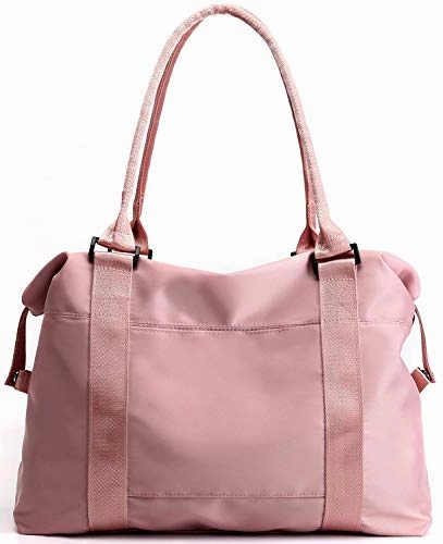 Today Only Steal Surprise Offer Now Plasmaller Travel Bag Carry On Sports Gym Duffel Luggage Shoulder Pack For Women (Pink)
