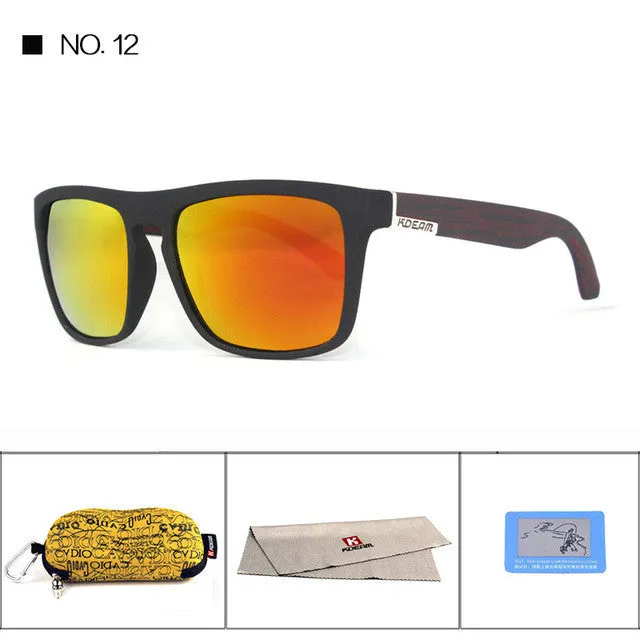 Polarized Sunglasses Men Sport  Fashion Square Frame Brand Designer Reflective Coating Uv400 With Case Mega Sale Now Hot Sale Alert