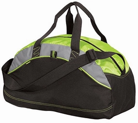 Port & Company Luggage-And-Bags Improved Medium Contrast Duffel Osfa Lime Clearance Event Instant Hot Deal