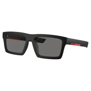 Prada Linea Rossa Ps 02Zsu 1Bo02G 55 - Matte Black Frame Dark Grey Polarized MustHave Steals Best Seller Deal