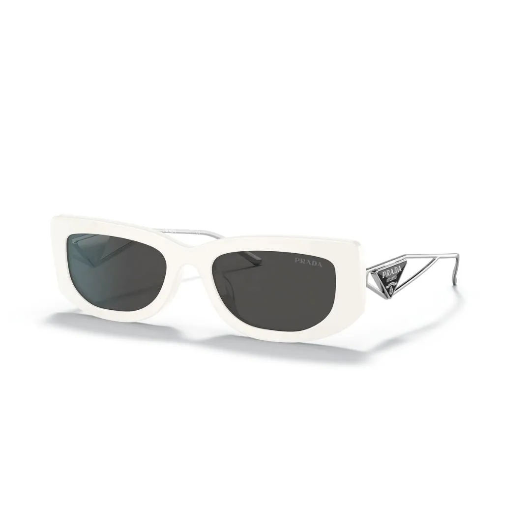 Flash Pick Today Clearance Sale Prada Pr 14Ys 1425S0 WomenS Sunglasses C Talc, Dark Grey Lenses