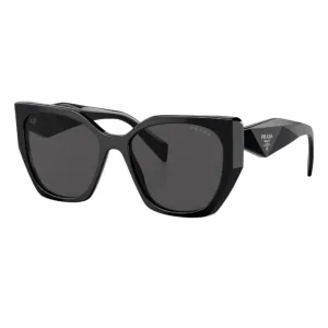 Gift Sale Event Big Savings Alert Prada Pr 19Zs 1Ab5S0 - Black Frame, Dark Grey Lenses