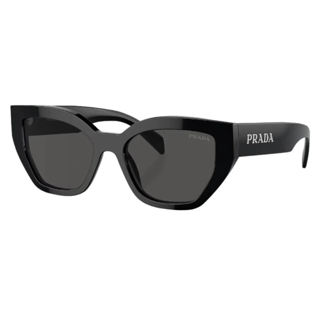Prada Pr A09S 1Ab5S0 - Black Frame And Dark Grey Lenses Limited Stock Offer Exclusive Online Offer
