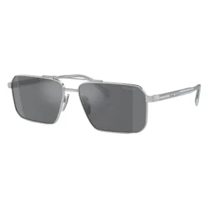 Prada Pr A57S 1Bc175 - Silver Frame Dark Grey Lenses Big Savings Alert