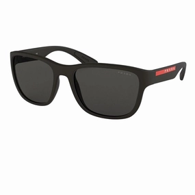 Prada Linea Rossa Ps 01Us Active Dg05S0 Black Rubber Grey Lens Limited Edition Offer Limited Offer Alert