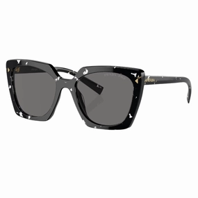 Prada Pr 23Zs 15S5Z1 - Black Crystal Tortoise Frame Dark Grey Lenses Dont Miss Todays Deal