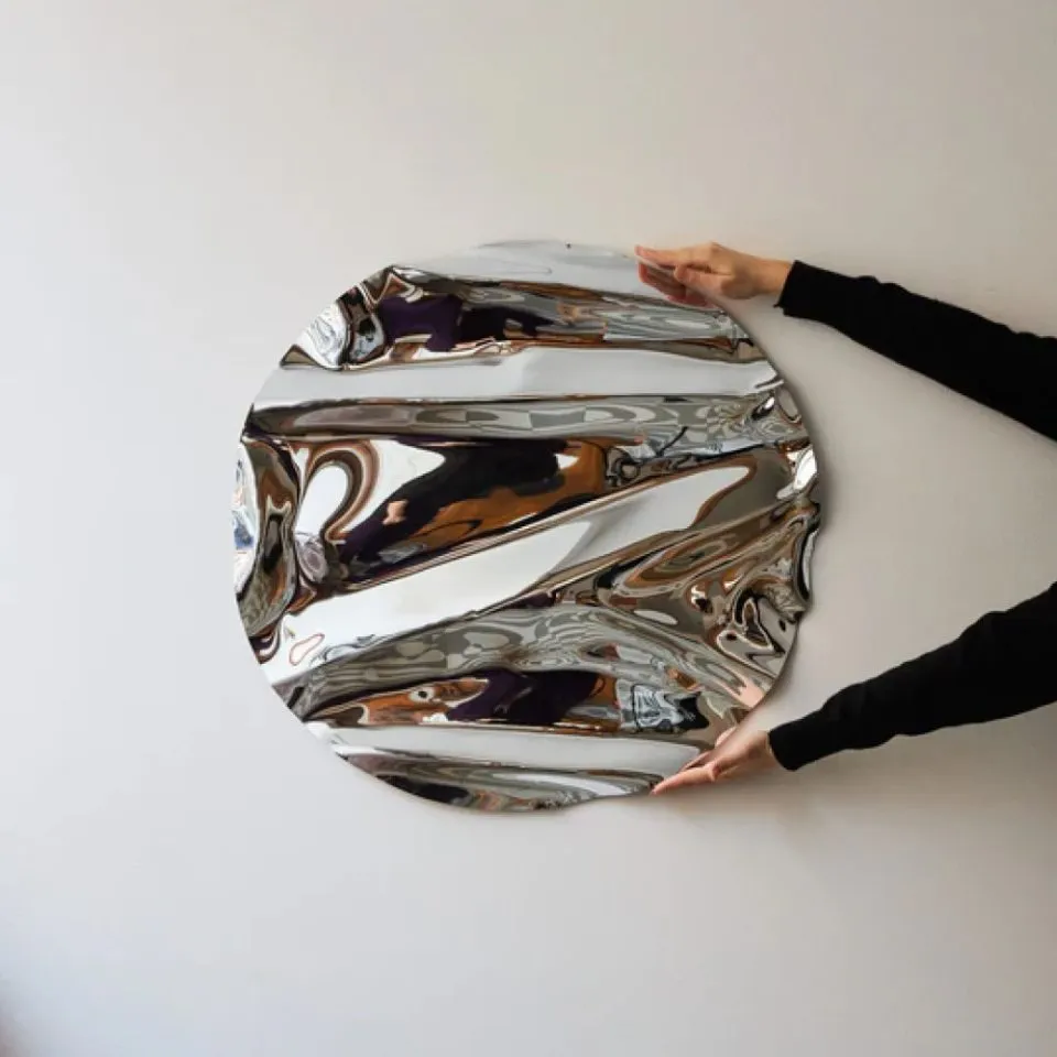 PRE-ORDER | CAIA LEIFSDOTTER Round Psychedelic Mirror/Wall Sculpture C 3 Sizes