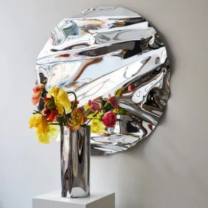 PRE-ORDER | CAIA LEIFSDOTTER Round Psychedelic Mirror/Wall Sculpture C 3 Sizes