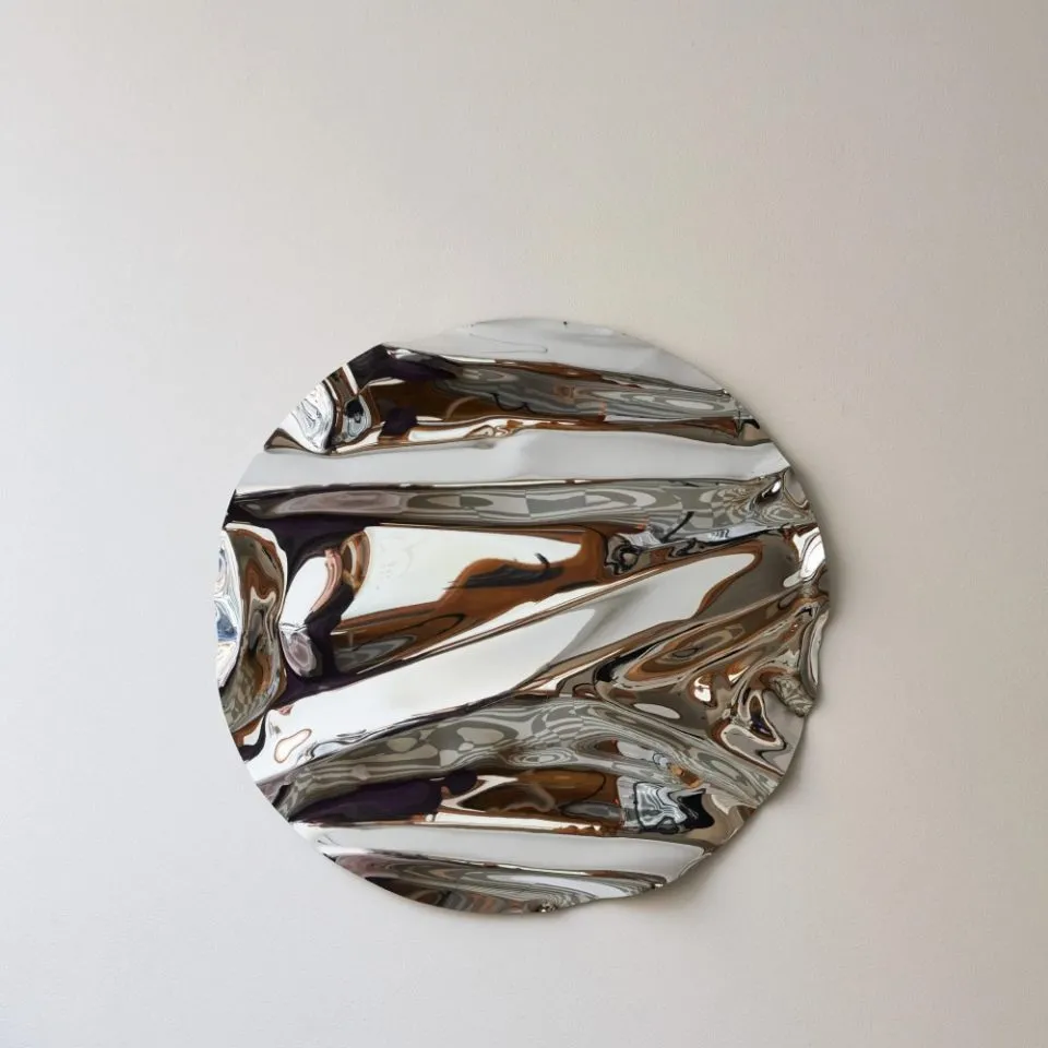 PRE-ORDER | CAIA LEIFSDOTTER Round Psychedelic Mirror/Wall Sculpture C 3 Sizes