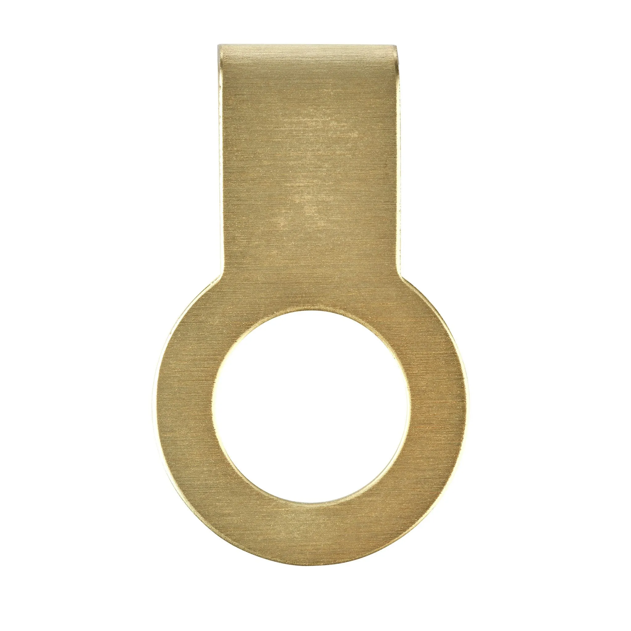 PRE-ORDER  DESIGNSTUFF Floating Soap Dispenser Holder, Brushed Brass