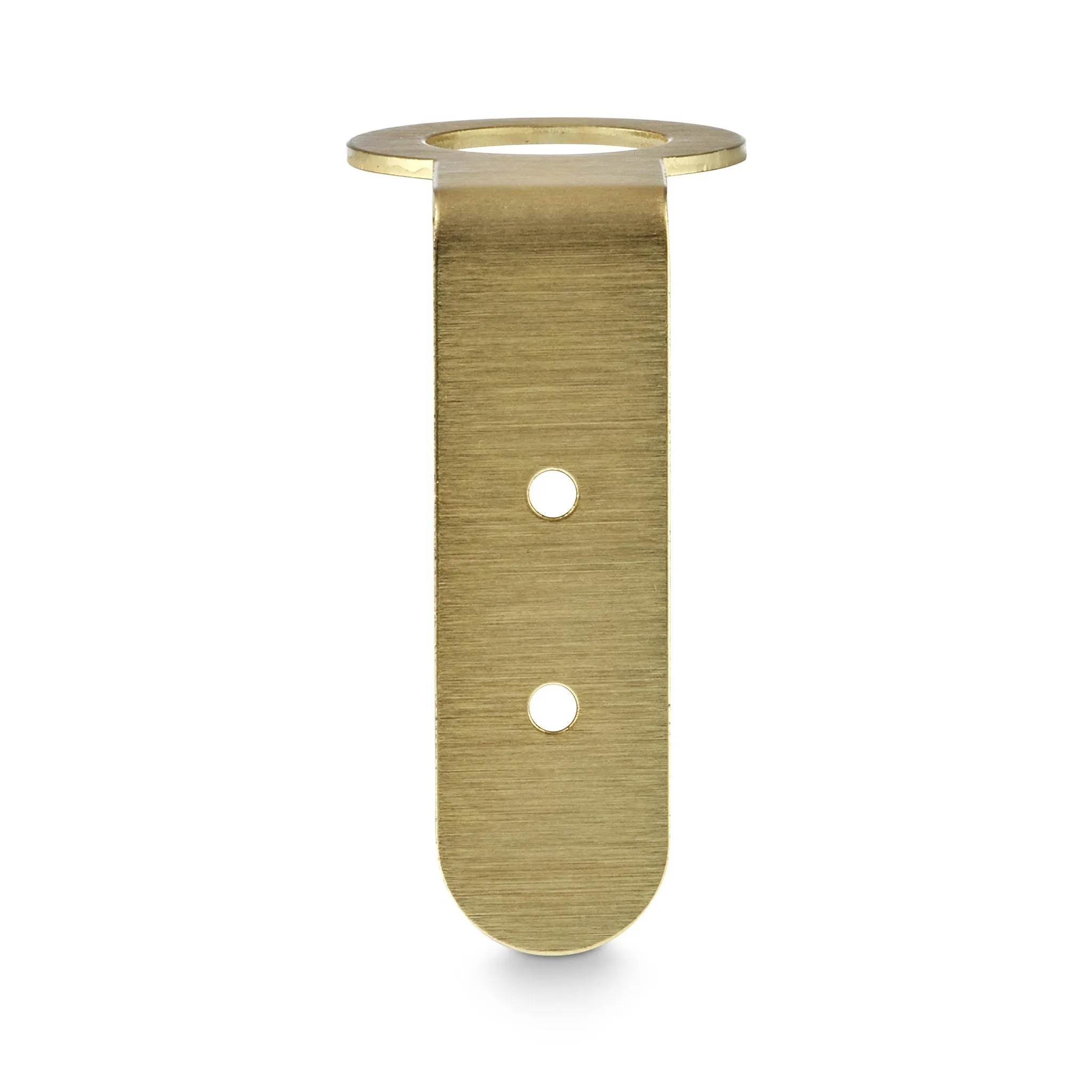 PRE-ORDER  DESIGNSTUFF Floating Soap Dispenser Holder, Brushed Brass